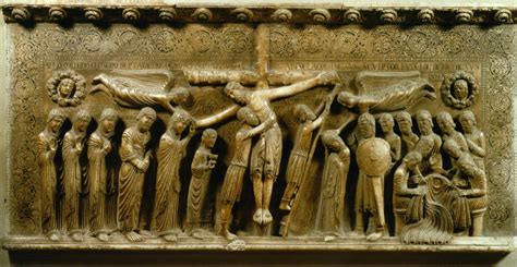 Scultura della Deposizione di Benedetto Antelami