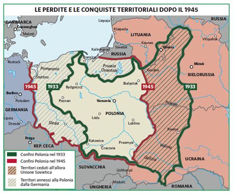 Mappa storica della Polonia occupata durante la Seconda Guerra Mondiale