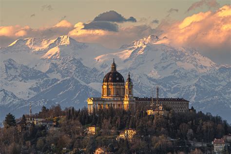 Veduta panoramica di Torino dalla Basilica di Superga