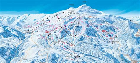 Mappa delle piste sciistiche del comprensorio del Cimone