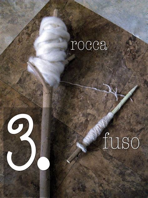 illustrazione della Bambola di Quaresima con fuso e rocca