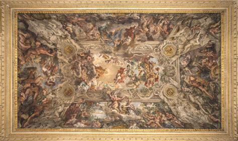 Ritratto ideale di Pietro da Cortona o veduta d'insieme delle sue opere barocche romane
