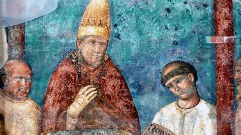 Riproduzione dell'acquerello di Giacomo Grimaldi raffigurante Papa Bonifacio VIII che indice il primo Anno Santo nel 1300