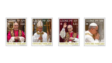 Serie di francobolli vaticani per il decennale di pontificato di Papa Francesco