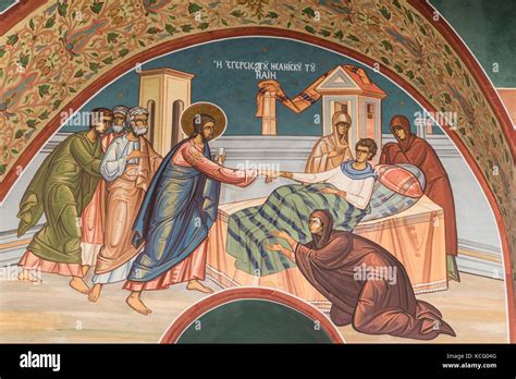 Cristo risuscita il figlio della vedova di Nain, iconografia religiosa