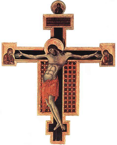 Crocifisso di Cimabue ad Arezzo nella Basilica di San Domenico