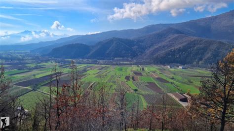 Mappa sentieri per il Santuario della Croce e Bric delle Forche