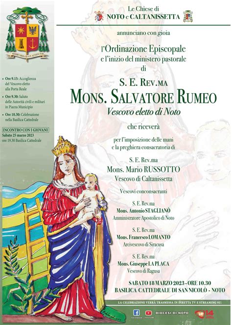 Manifesto storico per l'ordinazione di Mons. Casale o foto dell'ordinazione