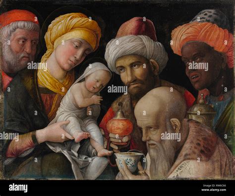 Andrea Mantegna, Adorazione dei Magi (circa 1495-1505)