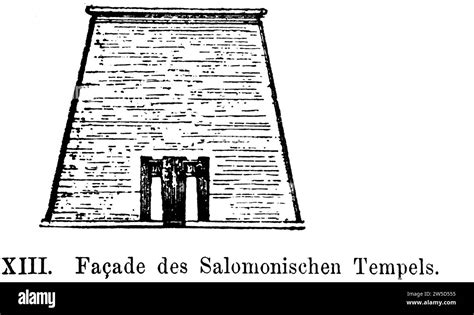 illustrazione storica di un tempio ebraico con luci o lampade