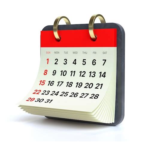 Foto di un calendario con la data del 16 ottobre evidenziata