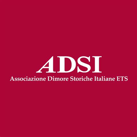 Logo dell'Associazione Dimore Storiche Italiane (ADSI) con un'immagine di una dimora storica.