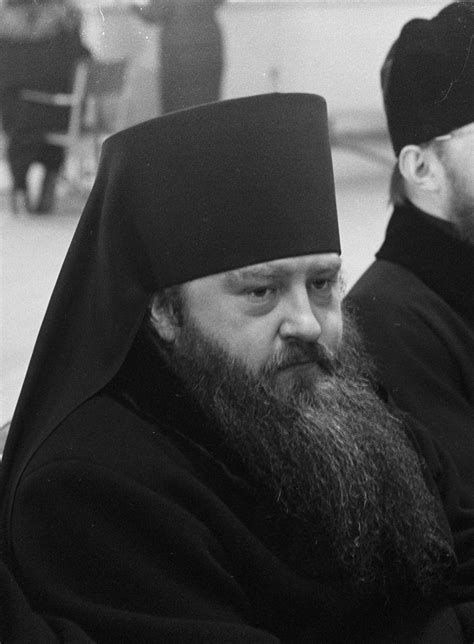 Ritratto del Metropolita Nikodim (Rotov) con un giovane Kirill