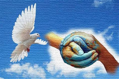 Immagine simbolica di pace e dialogo