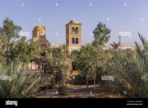 Veduta del Fiume Giordano e del sito di Qasr al-Yahud