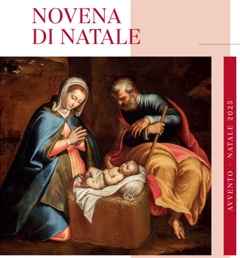 Iconografia di una Novena di Natale, ispirata alle opere di Simon Vostre, a colori.