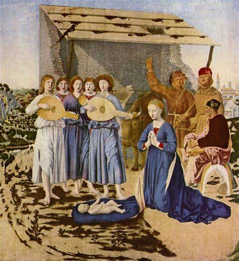 La Natività di Piero della Francesca