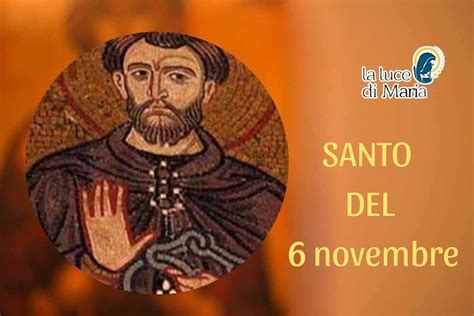 Calendario che evidenzia il 6 novembre come giorno di San Leonardo.