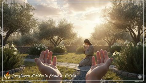 disegno che illustra la fiducia filiale nella preghiera