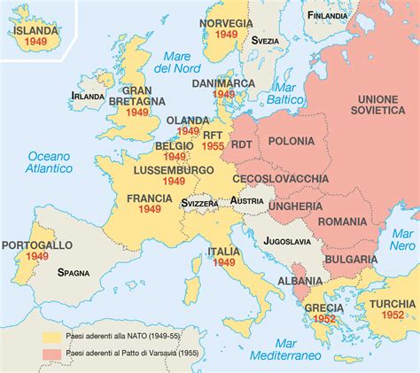 Mappa dell'Europa post-seconda guerra mondiale, simboleggiante il bisogno di ricostruzione