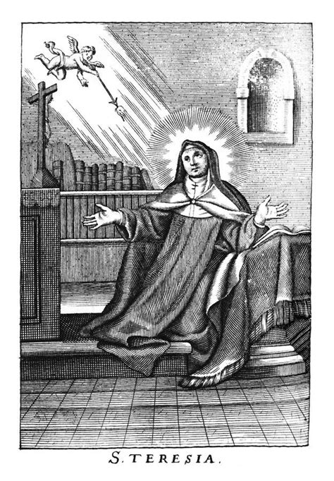 Antica illustrazione o incisione raffigurante una scena religiosa, possibilmente con un esorcismo o una rappresentazione mariana