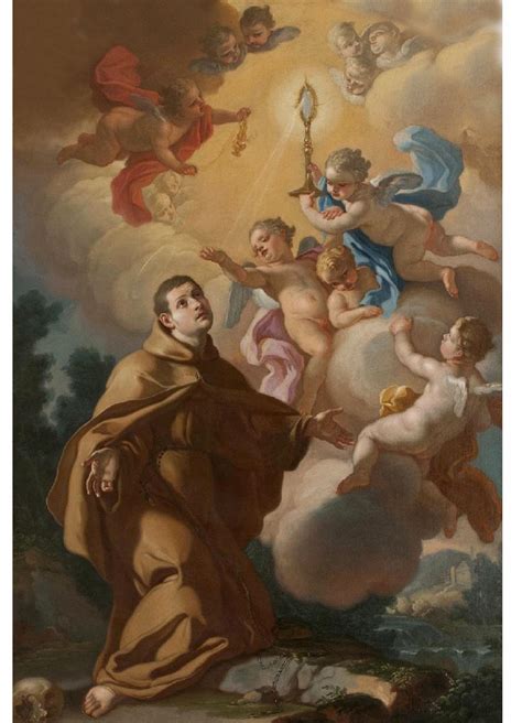 Icona di San Pasquale Baylon in atto di adorazione eucaristica o con riferimenti alla leggenda dello zabaione
