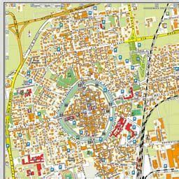 Mappa o pianta della cittadella di Loppiano