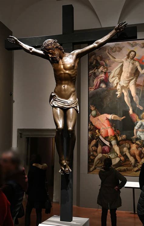 Crocifisso bronzeo di Giambologna
