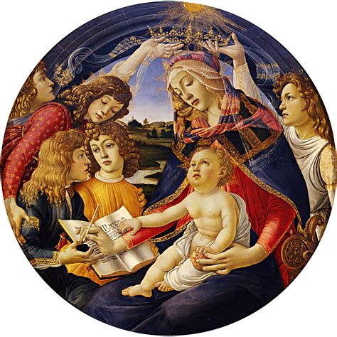 Illustrazione della Madonna che canta il Magnificat