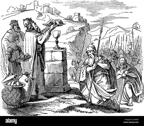 Illustrazione biblica di Abramo a Hebron