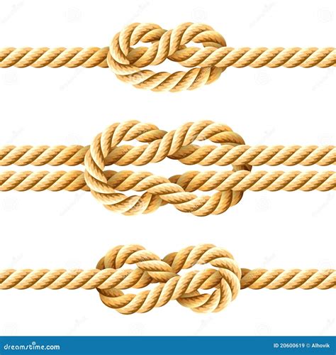 Illustrazione di un antico rosario in corda con nodi