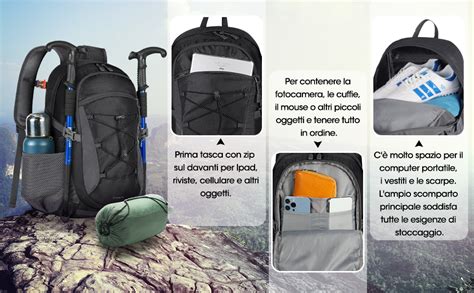 Pellegrino in cammino con zaino leggero