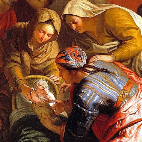 Illustrazione raffigurante la Natività e la figura di Maria come Madre di Dio