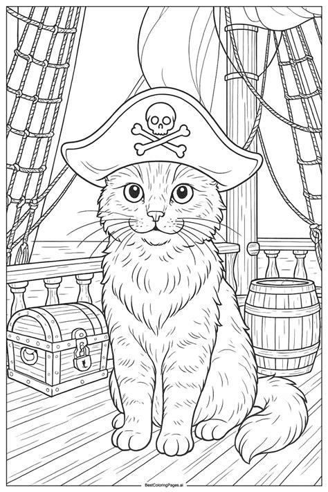 Illustrazione o foto di un gatto su una nave o salvato dal mare, che richiami la storia di Oskar