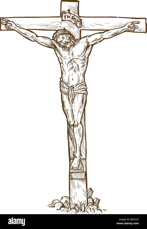 Illustrazione del sacrificio di Gesù Cristo sulla croce