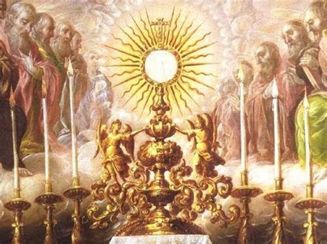 Infografica che illustra l'origine storica del Corpus Domini e il significato del sacramento dell'Eucarestia