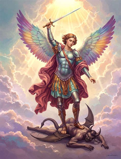 Dipinto rinascimentale di San Michele Arcangelo