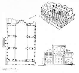 Schema cronologico della costruzione e ricostruzione della Basilica di Santa Eulalia di Mérida