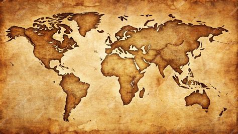 Mappa del mondo antico con frecce che indicano il raduno di diversi popoli in un unico gregge