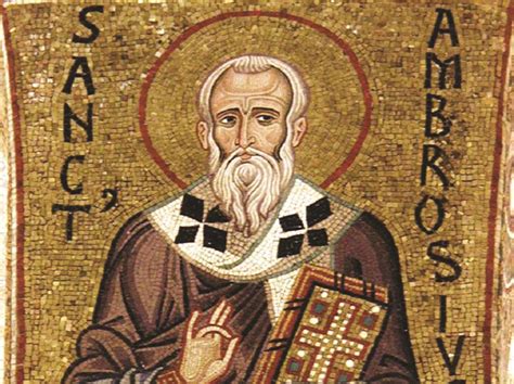ritratto di Sant'Ambrogio