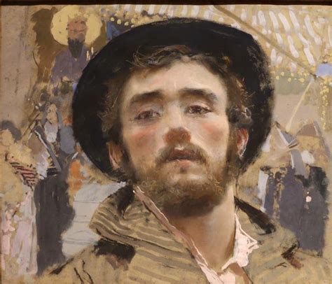 Autoritratto di Francesco Paolo Michetti.