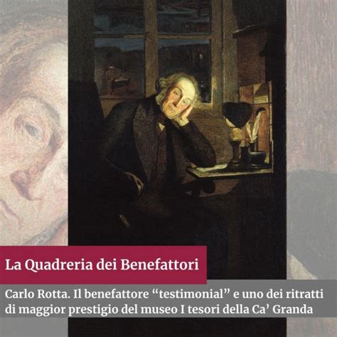 Ritratto di uno dei benefattori dell'ospedale