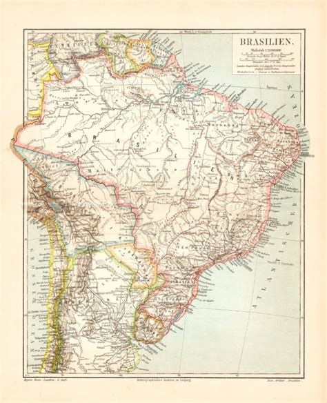 Mappa storica del Brasile durante gli anni della dittatura militare