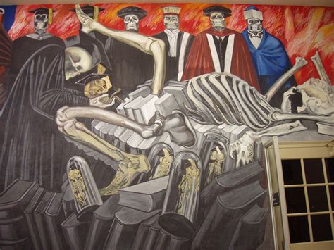Murale di José Clemente Orozco che esplora temi sociali