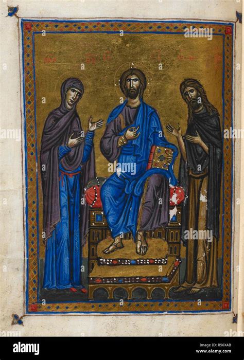 Mosaico della Deesis con Cristo, Maria e Giovanni Battista in Santa Sofia
