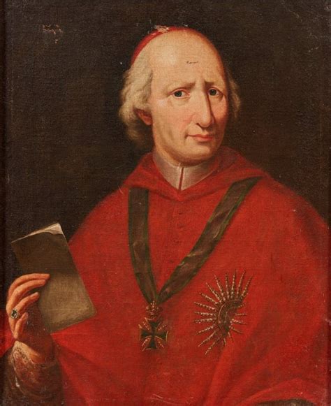 Ritratto di un cardinale con abiti ecclesiastici del XVII secolo