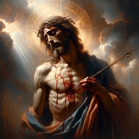 Acqua e Sangue sgorganti dal costato di Cristo