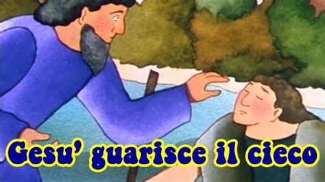 Illustrazione del miracolo di Gesù che spalma il fango sugli occhi del cieco nato
