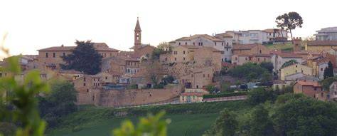 Mappa del centro storico di Castelleone di Suasa con indicazioni del PRCS