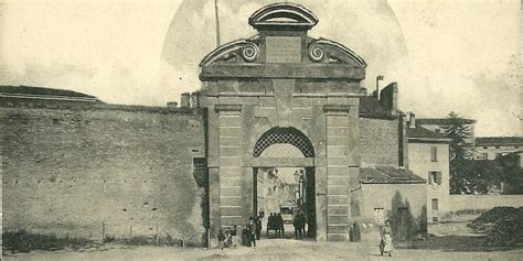 Illustrazione o ricostruzione storica della Porta Sant'Isaia a Bologna